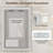 Front & Back LED Sensor Bathroom Vanity Mirror With Human Body Induction Wall Mirror Dimmable Anti Fog-1636817019