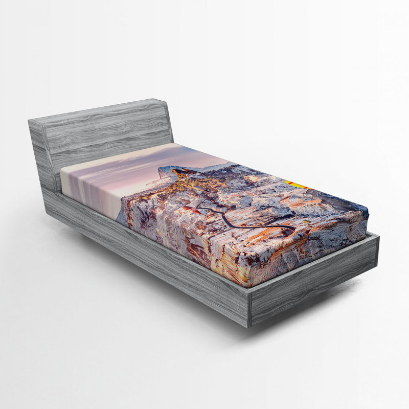 Microfiber Fitted Sheet, Twin Fitted Sheet