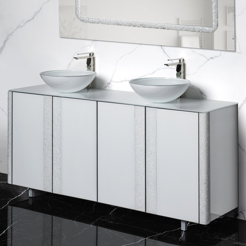 Princess 66'' W Vanity, White