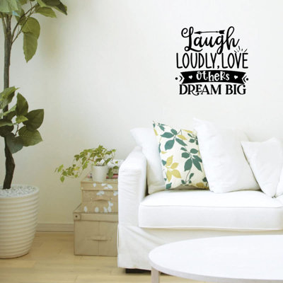 Text & Numbers Non-Wall Damaging Wall Decal