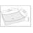 Modern Ceramic Rectangular Vessel Bathroom Sink
