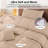 5pc Comforter Set - All Season Down Alternative Comforter with Shams and Bed Skirt - Quilted Duvet Insert with Corner Tabs-110971796-110971794
