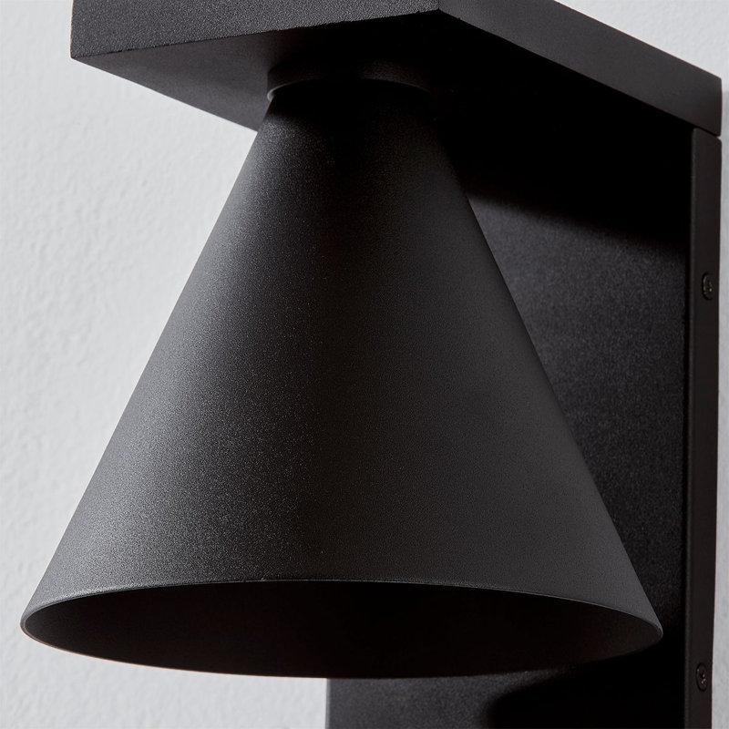 Sean 1 Light Wall Sconce, 11.75" H x 9.5" W x 9.5" D