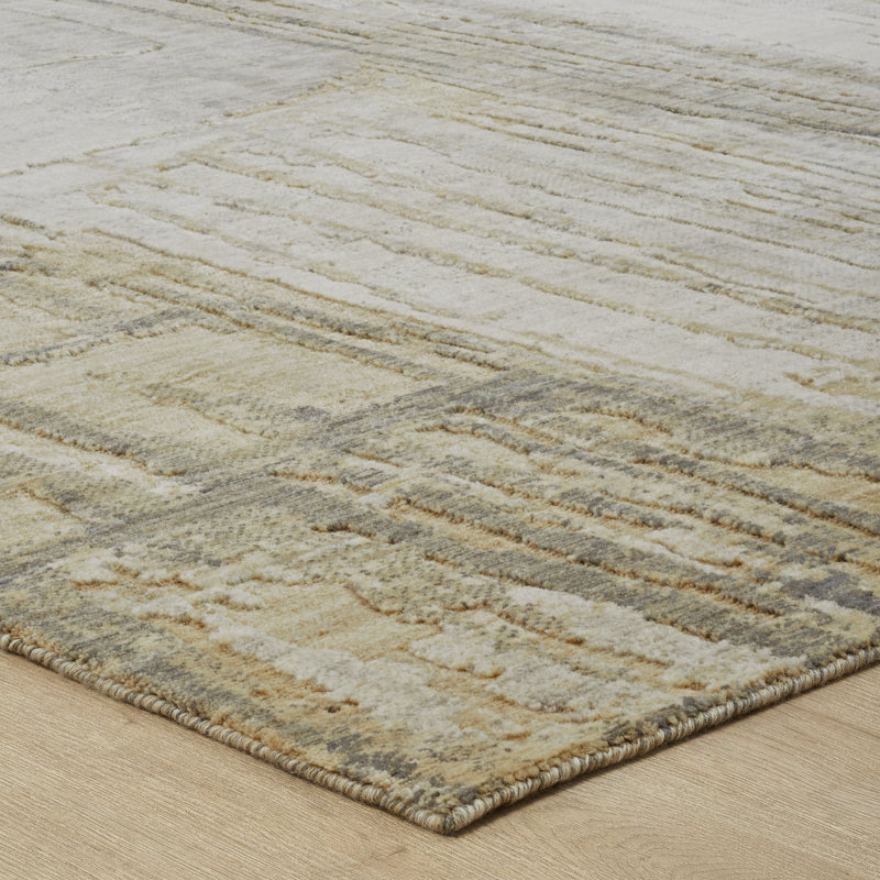 Wool Area Rug, Rectangle 9'9" x 12'6"