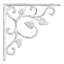 Grape Leaves Iron Shelf Bracket-1336377332-1336377331