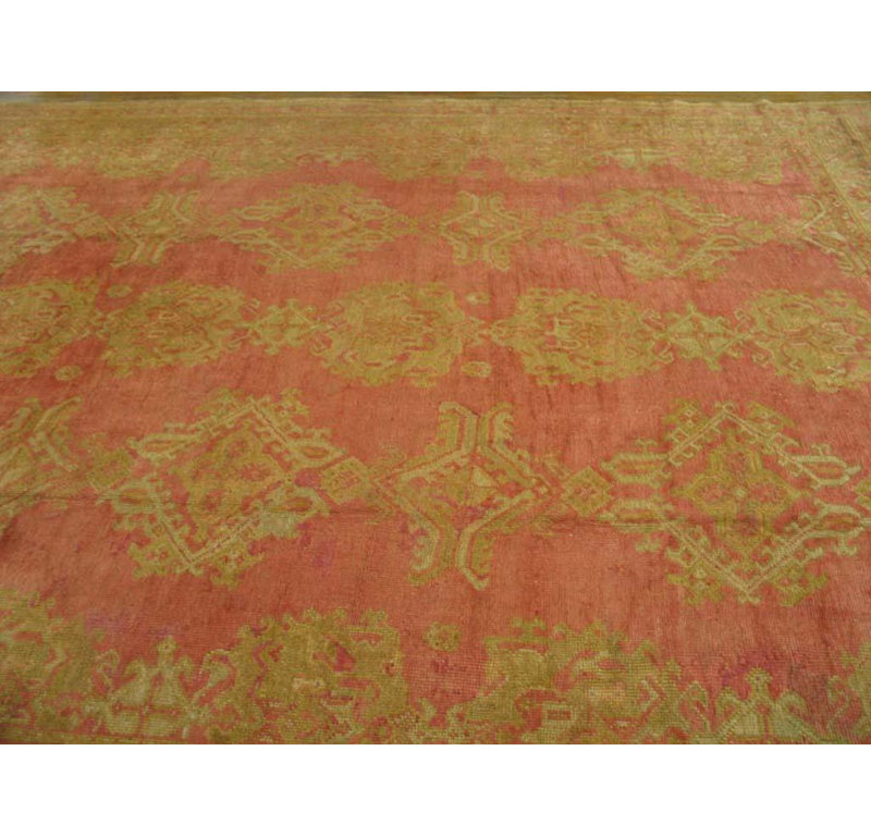 Tapis décoratif turc Oushak