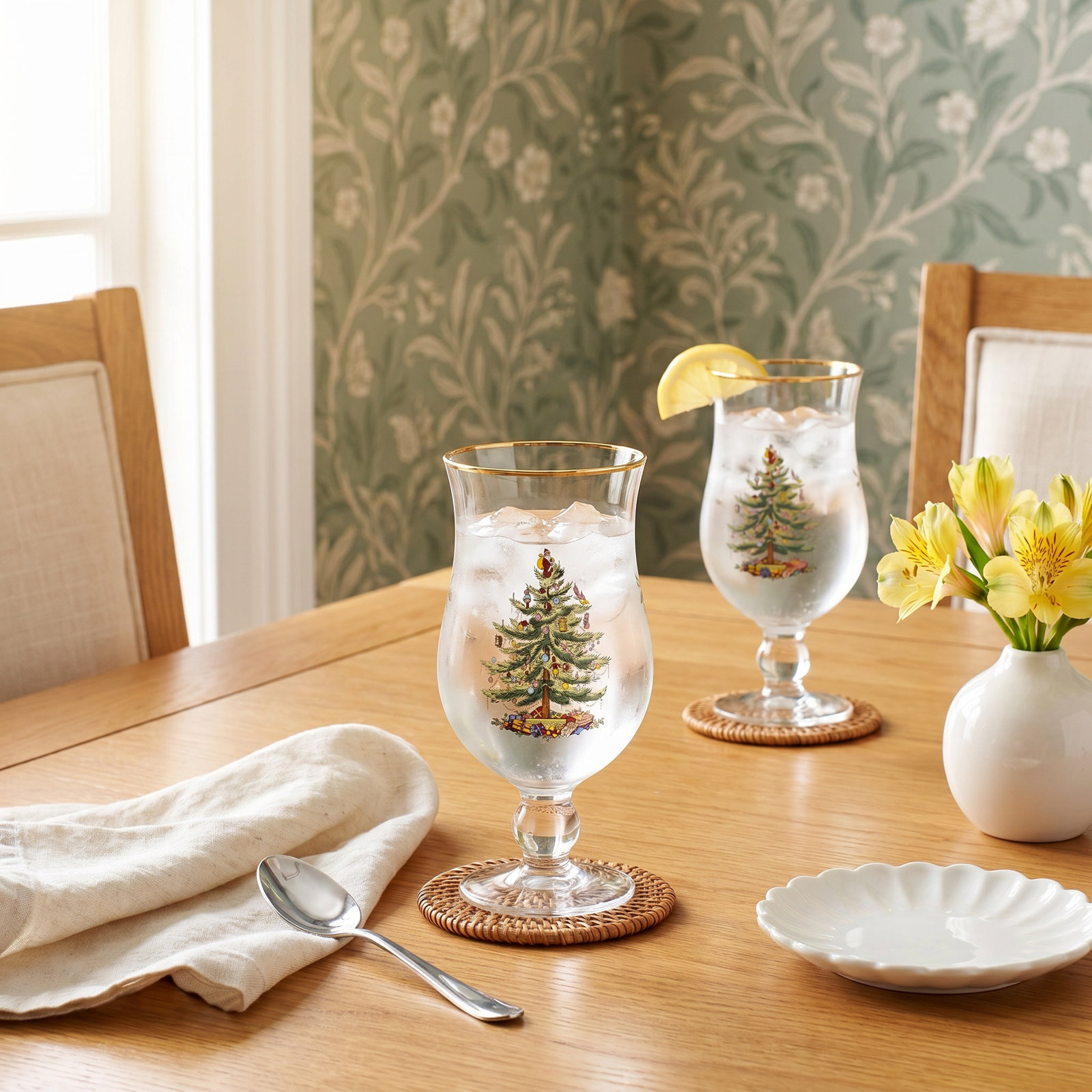 Christmas Tree Goblet
