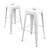 Jonnae Stackable Metal Bar Stools, Backless Counter Height Barstools Dining Chairs with Square Seat-1635442079-1635442077