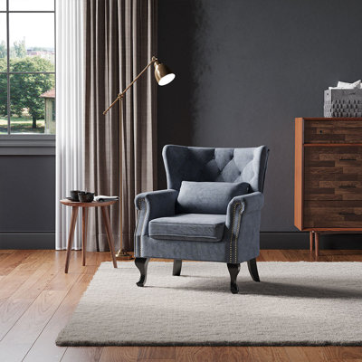 Trowbridge Upholstered Wingback Chair