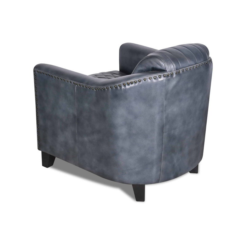 Balzer Upholstered Armchair, Grey
