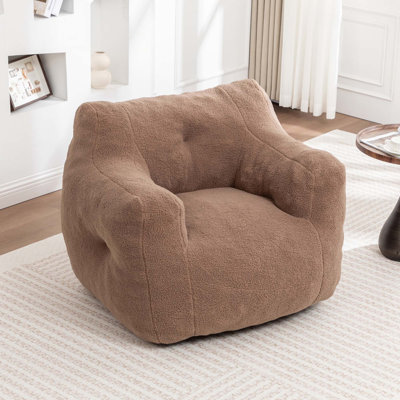 Fauteuil à billes, fauteuil à billes avec accoudoirs rembourrés de mousse haute densité