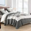 Ensembles de courtepointe 100% coton 98 po x 106 po DDUOXIN - 1 courtepointe avec 2 taies décoratives-117396269