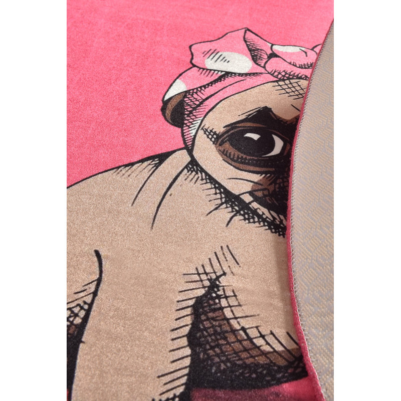 Tapis de bain de qualité supérieure, diamètre de 39,4 pouces, 100% polyester, antiallergique, anti-poussière et antitache, surface antidérapante | Lavable à la machine à 86 ° F, 700 g / m² | Doux et durable pour la sécurité et le confort de la salle de bain