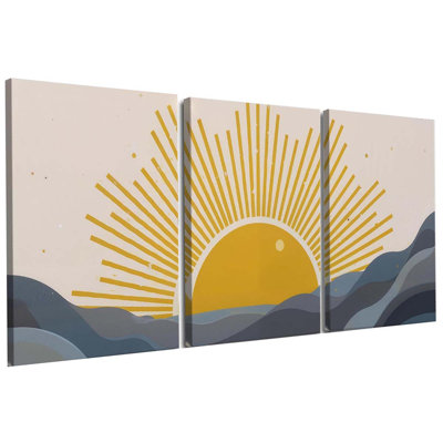 3 Piece Wrapped Canvas Print