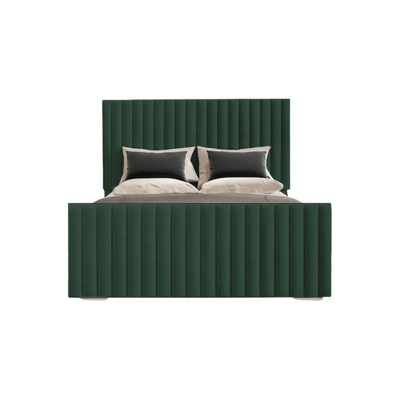 Abriyah Bed Frame, Single (3'), Emerald