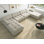 Canapé et chaise longue modulaire réversible avec repose-pieds en velours de 138,6 po Jesse