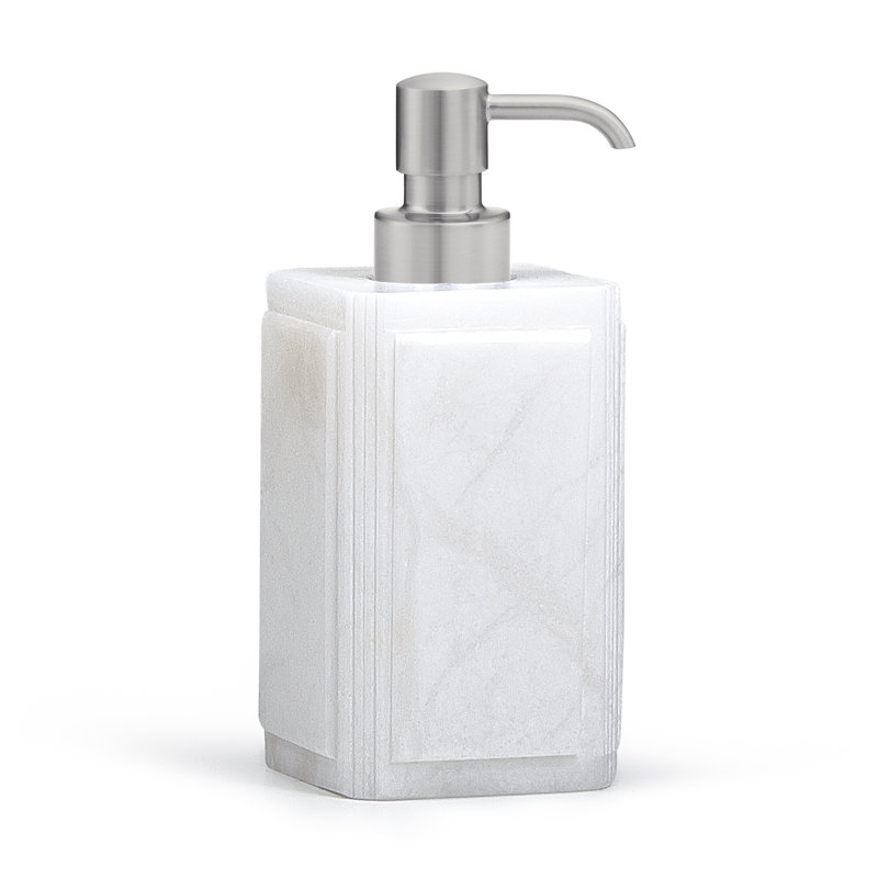 Claudia Soap Dispenser, Brushed Nickel