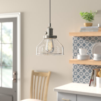 Luminaire suspendu en dome à 1 lumière Antioch