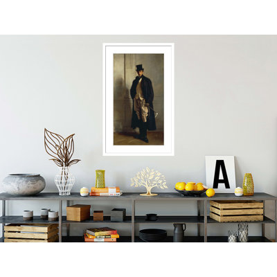 «Lord Ribblesdale» par John Singer Sargent, impression giclée sur cadre