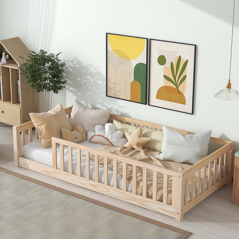 Blythedale Slat Bed, Natural