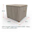 Housse pour table d'extérieur / repose-pieds Tanner-619725259