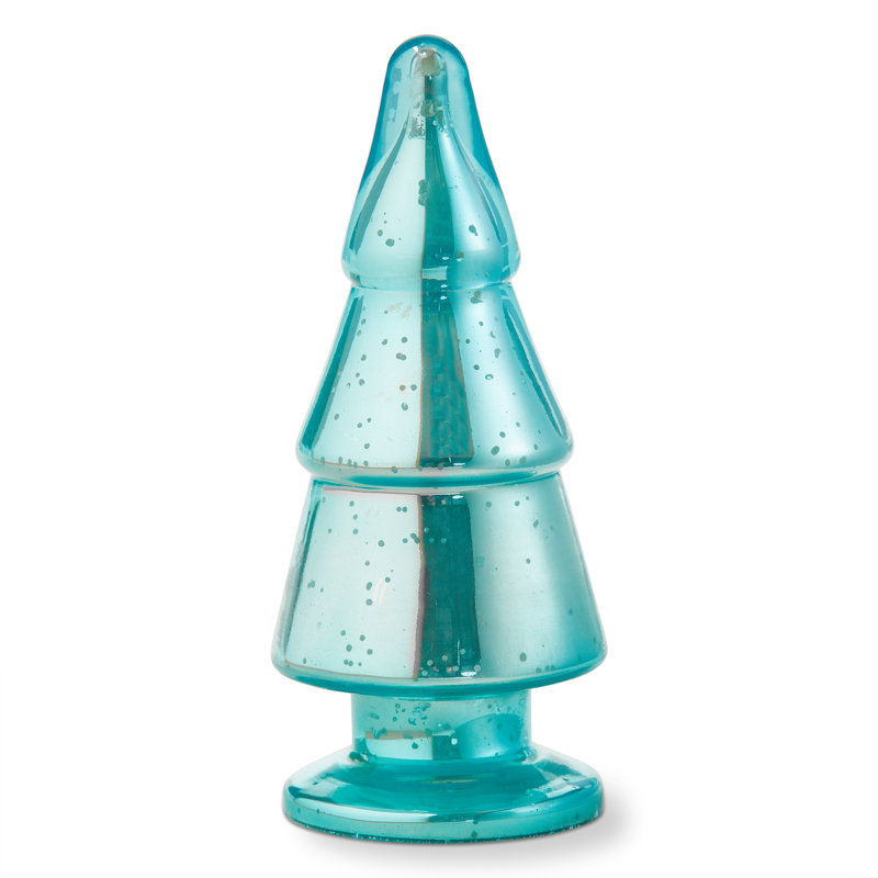 Arbre de Noël en verre Groovy, Bleu