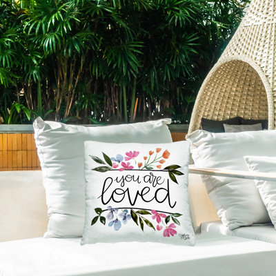 Housse et insert de coussin décoratif carré en polyester pour l'intérieur et l'extérieur