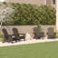 Chaises Adirondack commerciales toutes saisons avec porte-gobelets Ayleah-87001981
