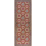 Antique Large Needlepoint French Flat Weave Rug