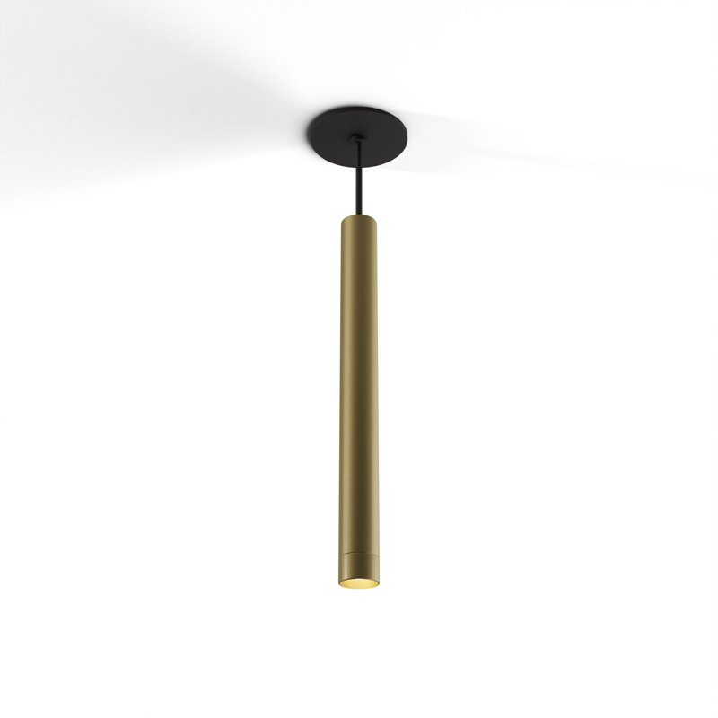 Luminaire suspendu Combi, Laiton, 16"
