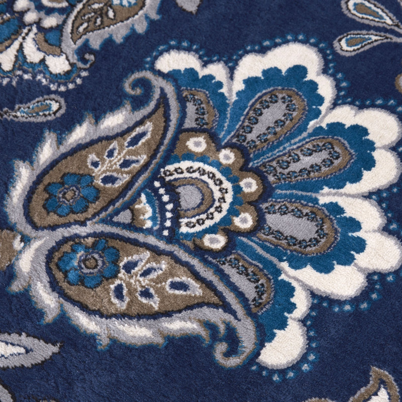 Caffey Floral Rug, Round 3'3"