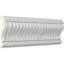 Rail de chaise Endurathane Nevio, H 3 3/8 po x P 1 po x L 94 1/2 po, (répétition 5 1/8 po), apprêté en usine
