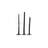 Post Sculpture Set of 3