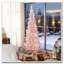 Arbre de Noël rose 5 pi