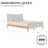 Rowtag Agapita Upholstered Boucle Solid Wood Platform Bed-2104136010-2109758912