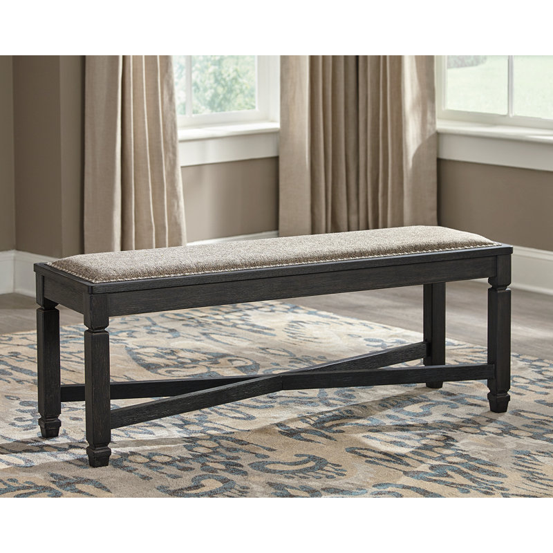 Tyler Creek Dining Bench, Black