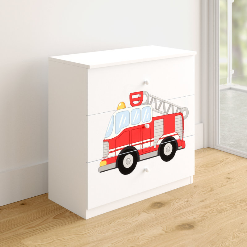 Cicero Kids 3 - Drawer Chest, White