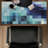 Pixelized landscape - 15.75"x31.50" Desk mat