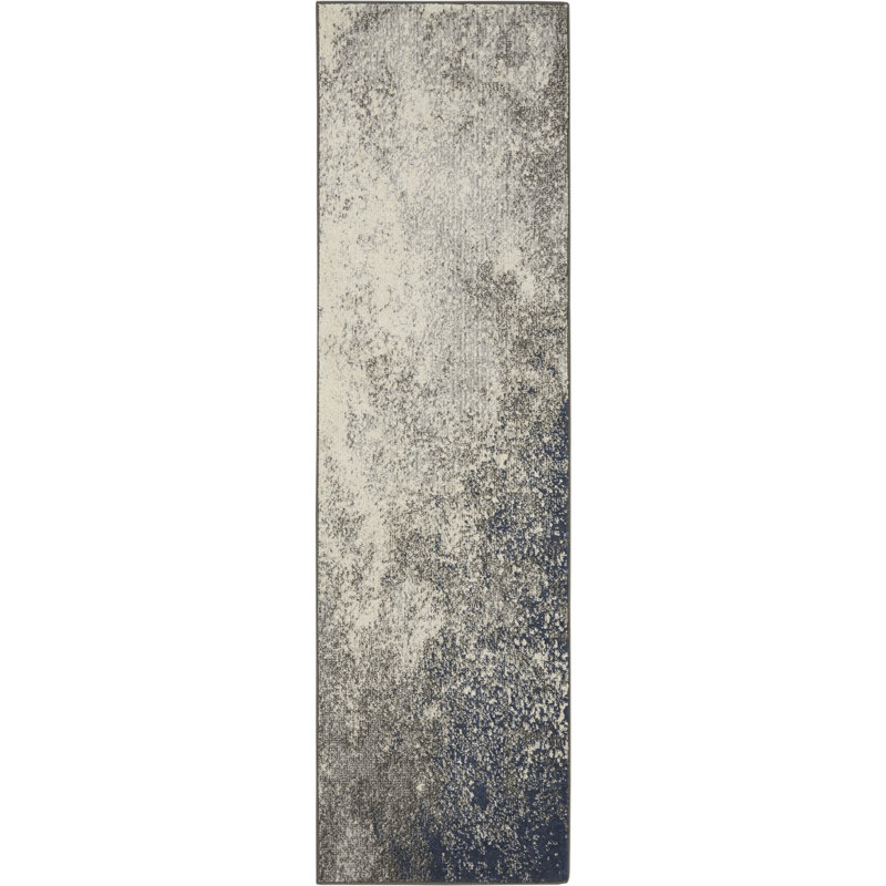 Abbate Abstract Indoor Rug, Runner 2'2" x 10'