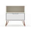 Table de chevet 1 tiroir Mid-Century Rockefeller-282884619