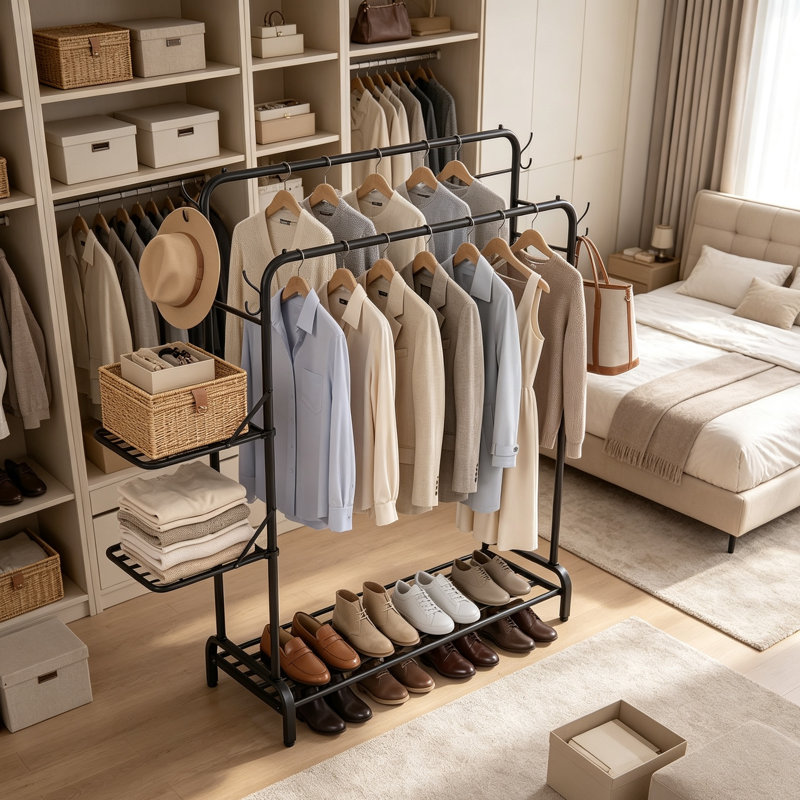 110 cm Clothes Rack