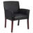 Vinyl Seat Reception Chair with Manufactured Wood Frame