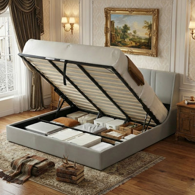Structure de lit 41,7 po Velvet