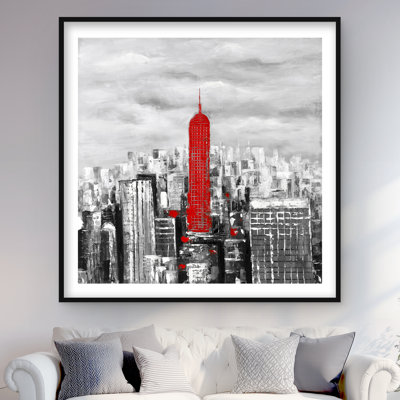 Impression empilée Empire State Building | Décoration intérieure