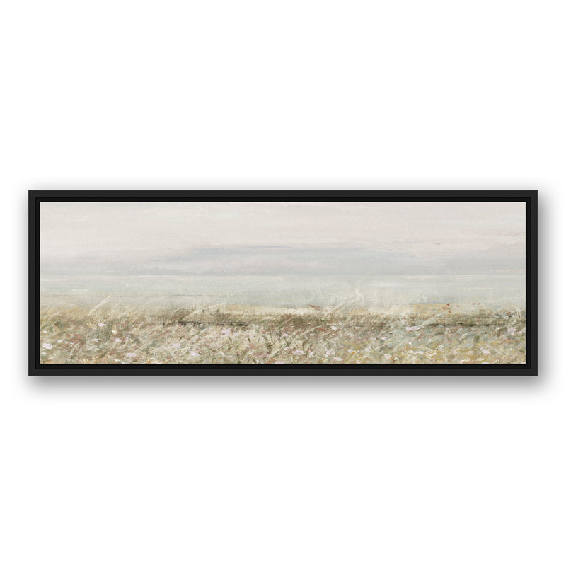 Paysage abstrait, reproduction d'art sur toile, H 13,75 po x l 37,75 po