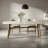 Elegant Natural Marble Dining Table Set-104090954
