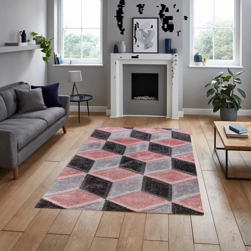 Shag Area Rug, Rectangle 60 x 110 cm