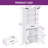 Brycen 57.4'' H Freestanding Bathroom Cabinet-958904827