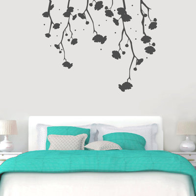 Plants & Flowers Non-Wall Damaging Wall Decal