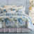 Motif floral bleu est en rupture de stock
